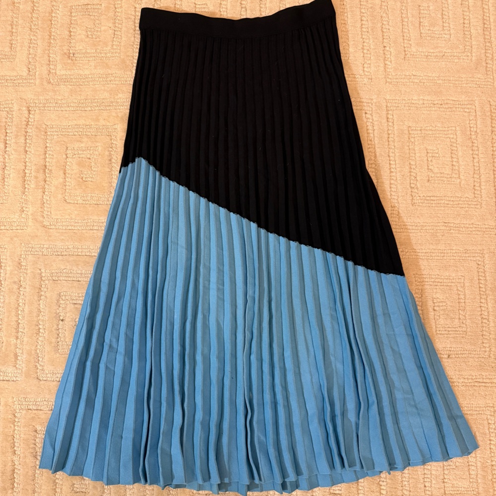Derek Lam Blue and Black Fabric Blend
